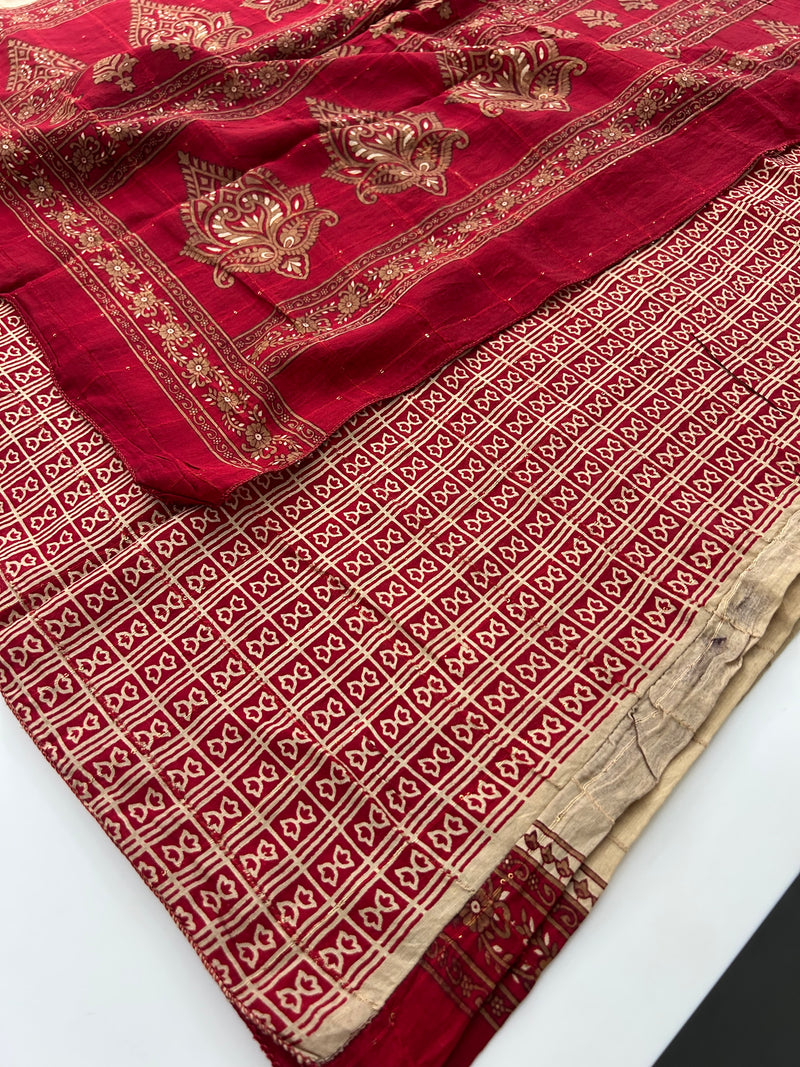 Mul Cotton Saree -JU30