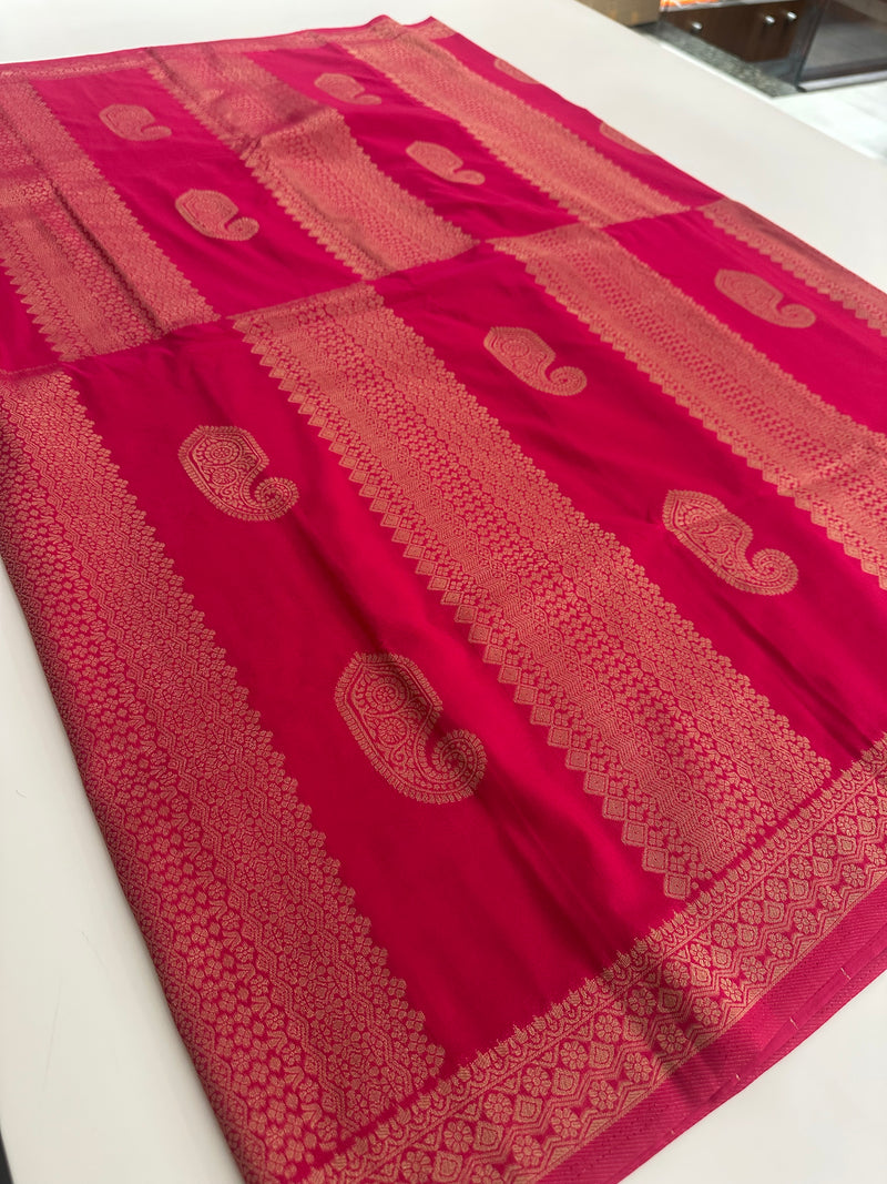 Banarsi Crape Fancy 🌹-AU6