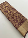 Kanchi Semi Silk Tissue Brocade-JU10