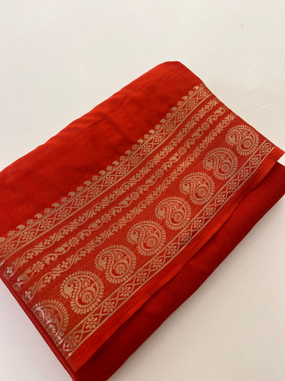 Crape Fancy Saree