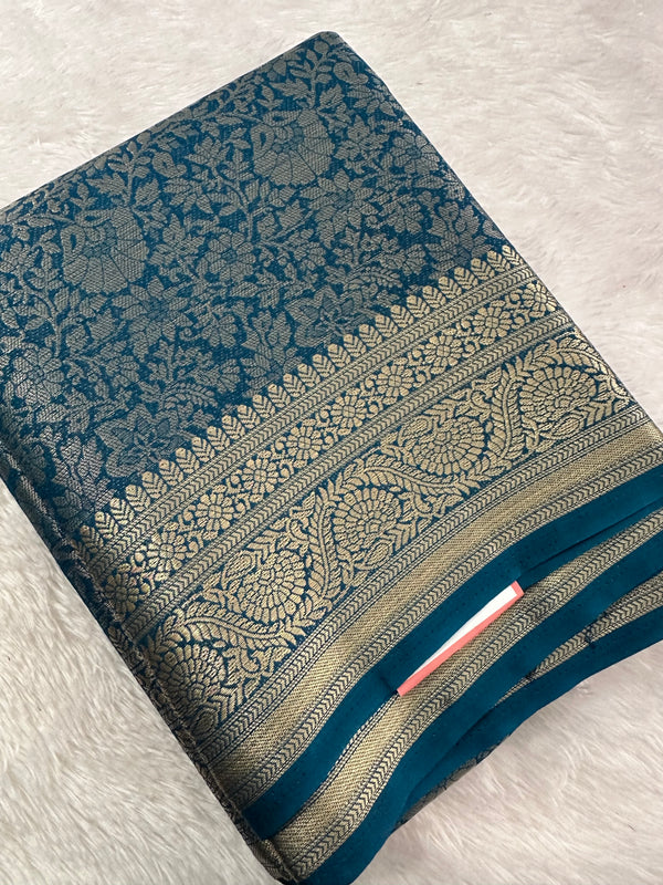 Banarsi Georgette Brocade-JU8