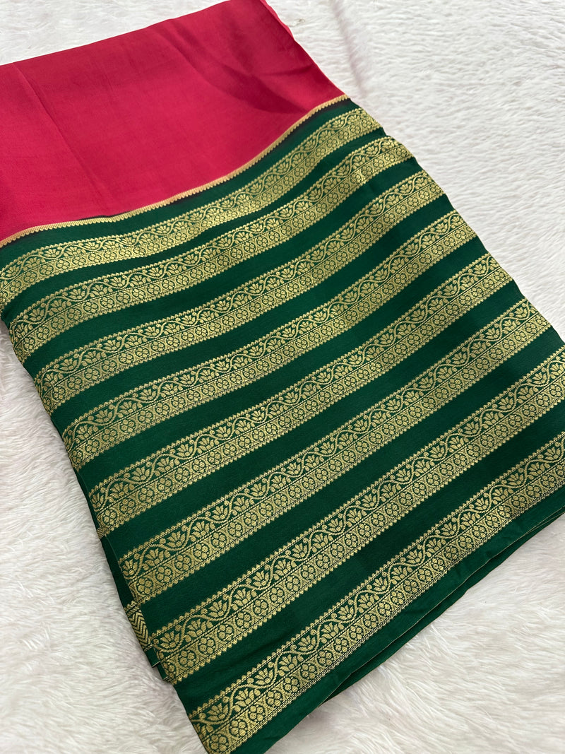 Banarsi Fancy Silk Saree-JU9