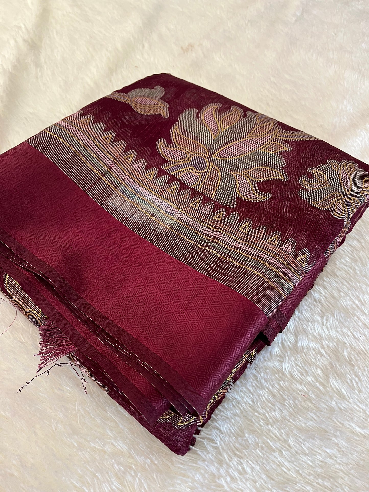 Linen chiffon