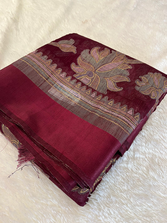 Linen chiffon