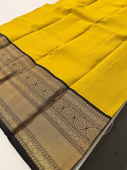 Pure Kanchipuram silk saree with silk mark certified