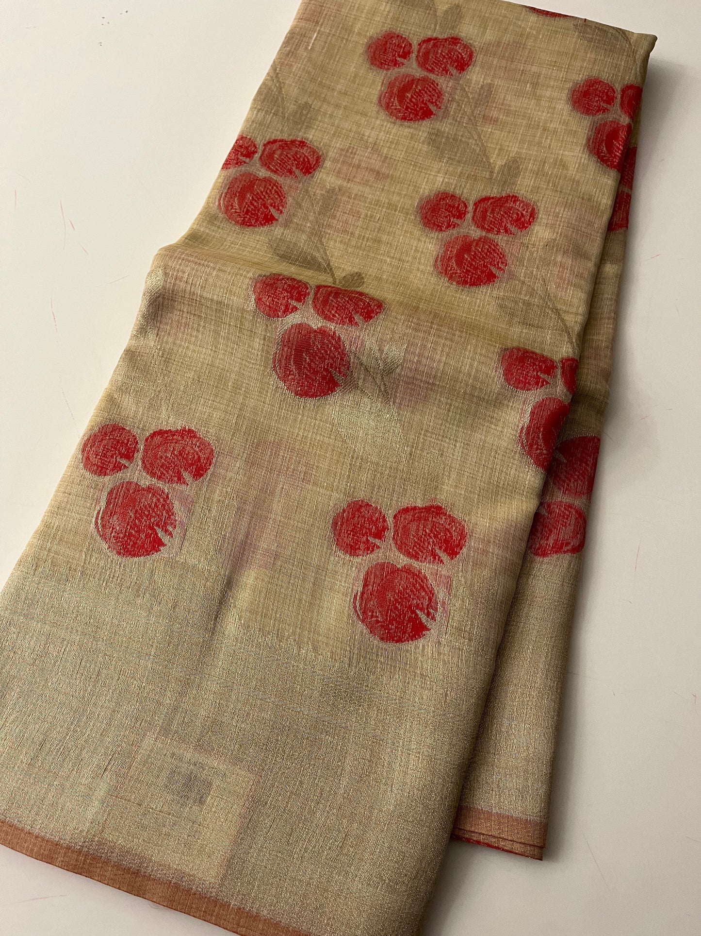 199 SOFT TUSSAR COTTON FLORAL