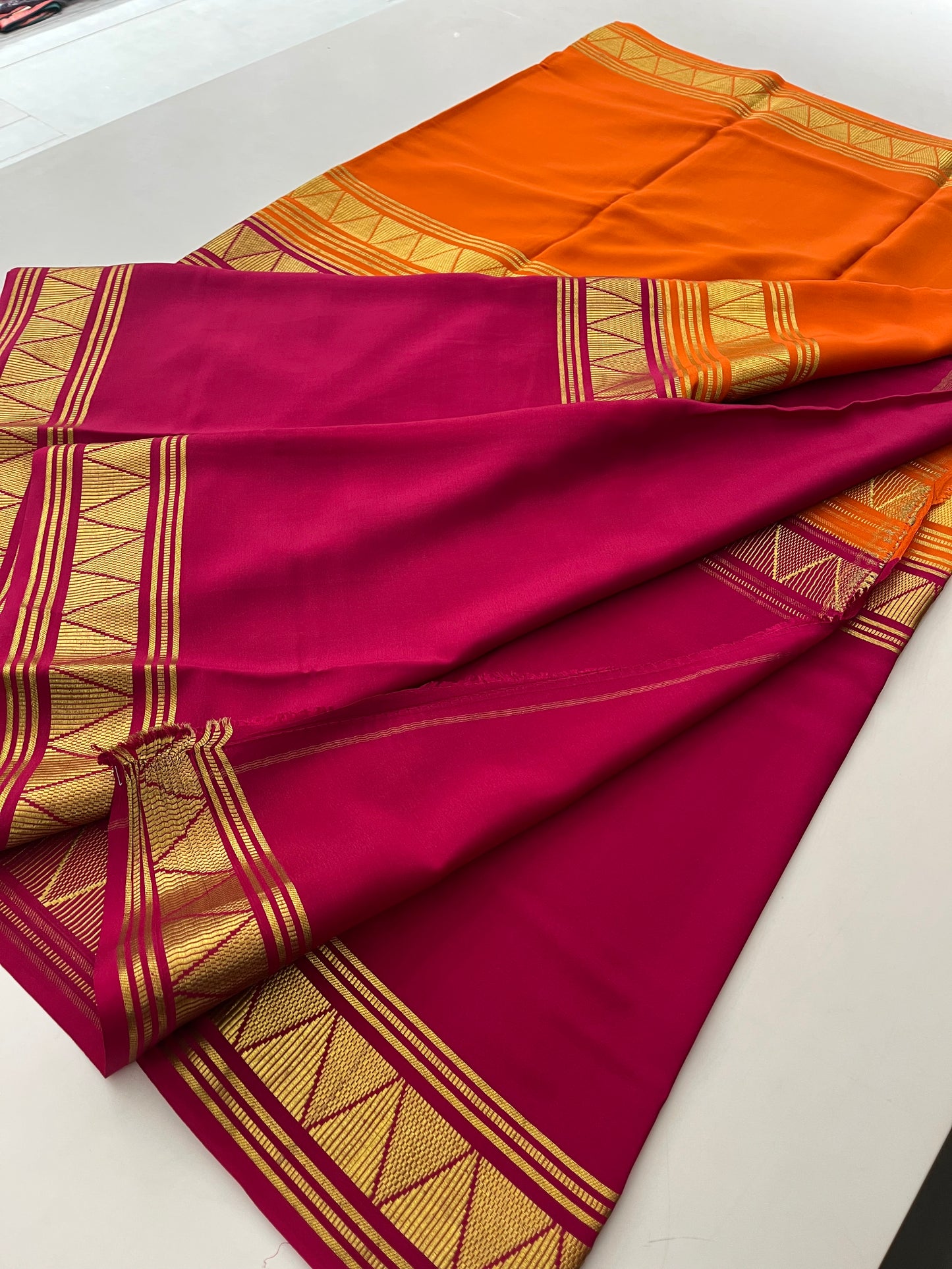 100 Gsm Pure Mysore Crepe