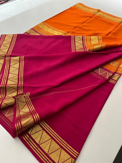 100 Gsm Pure Mysore Crepe