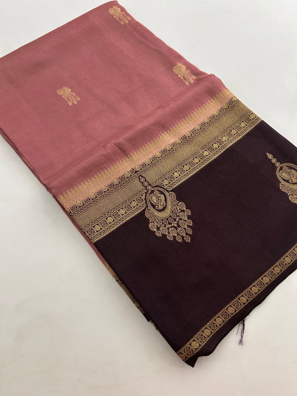 Banarasi Viscose Fancy Saree-J10
