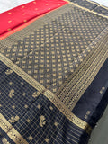 Crape Fancy Saree-JU3