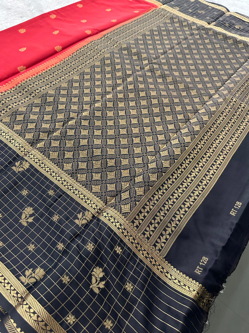 Crape Fancy Saree-JU3