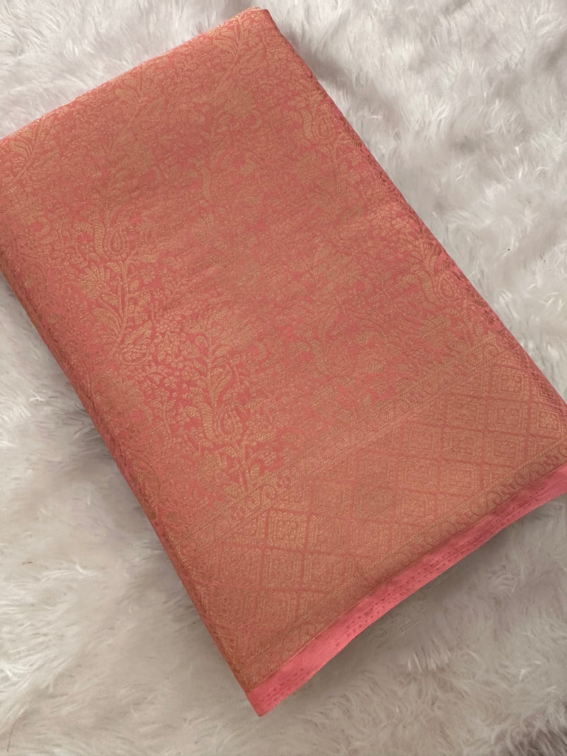 Brocade Banarsi Soft Silk-A15