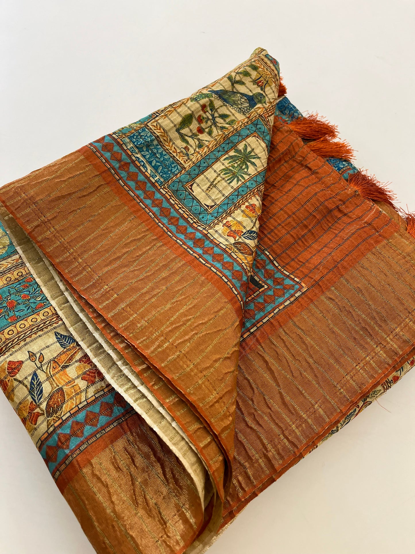 Crush Tussar Printed