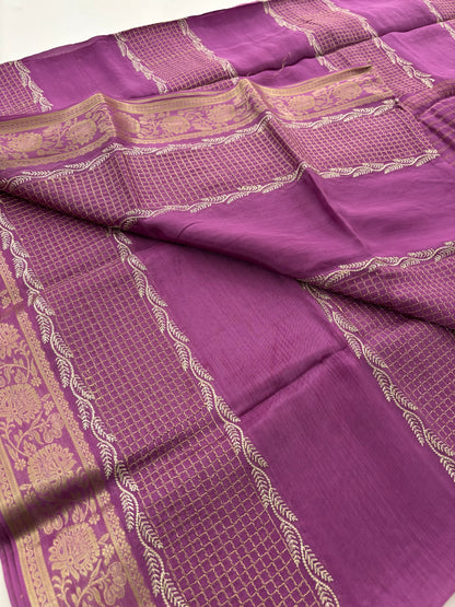 Designer soft Chinnon full embroidery