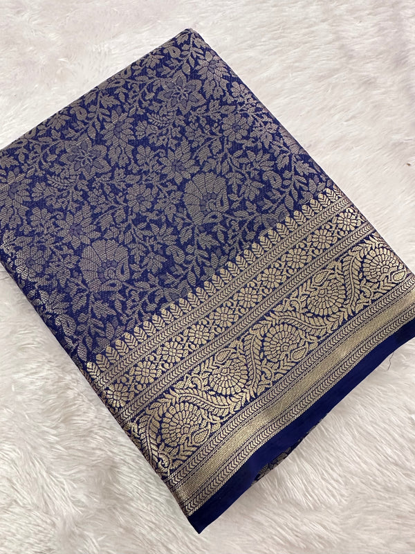 Banarsi Georgette Brocade-JU8