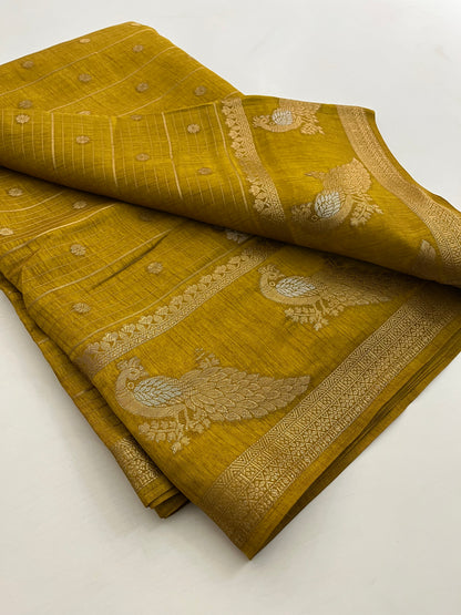 Tussar Fancy saree