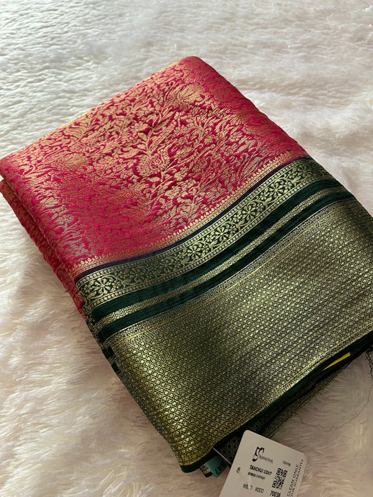 Banarasi Brocade soft silk