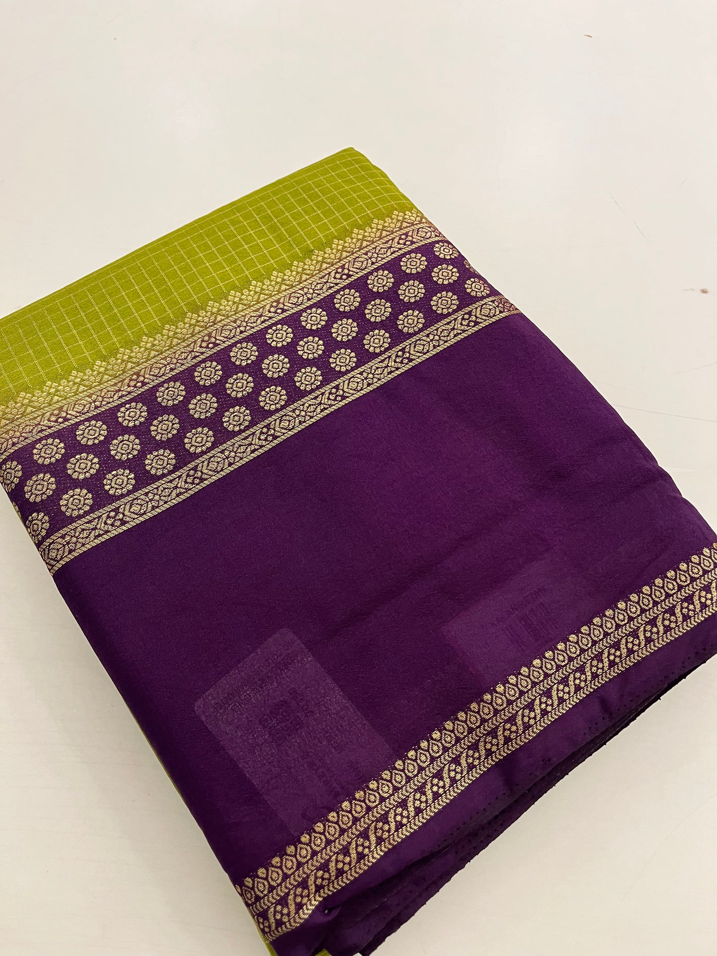 Designer crape silk