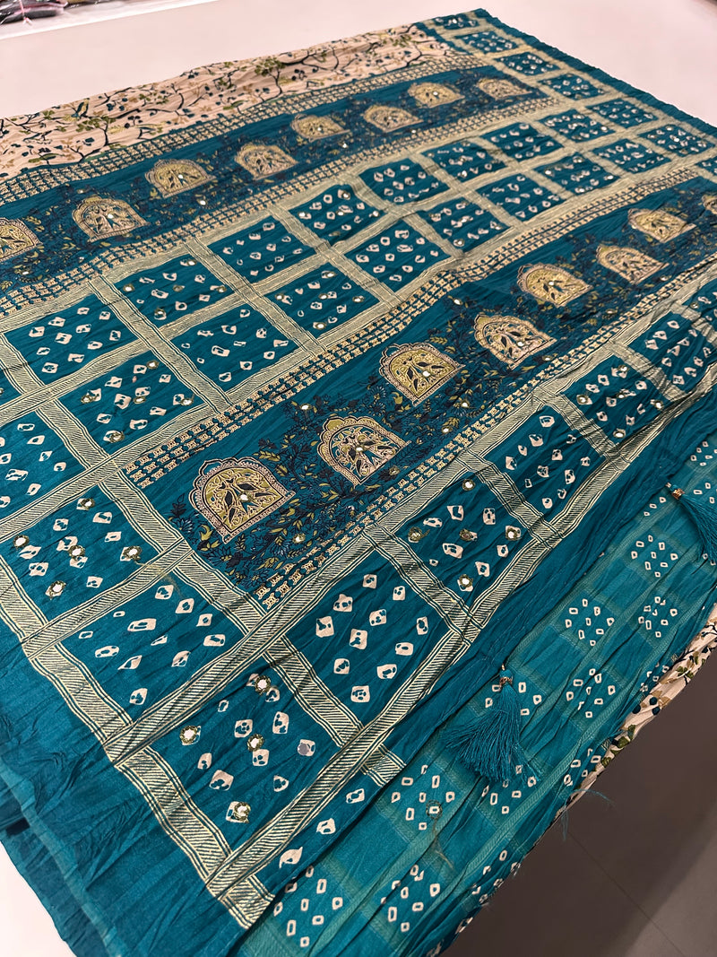 Crush Bandhini Crape Fancy -J22