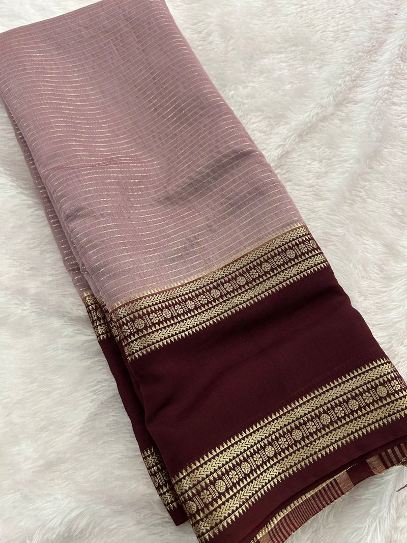 Assam Silk Fancy Saree-(JU2)