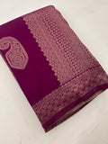 Banarsi Crape Fancy 🌹-AU6
