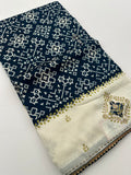 Patola Stone Work Fancy Saree-J30