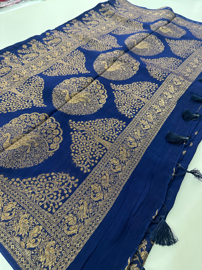 Jute Tussar Fancy Premium-J17