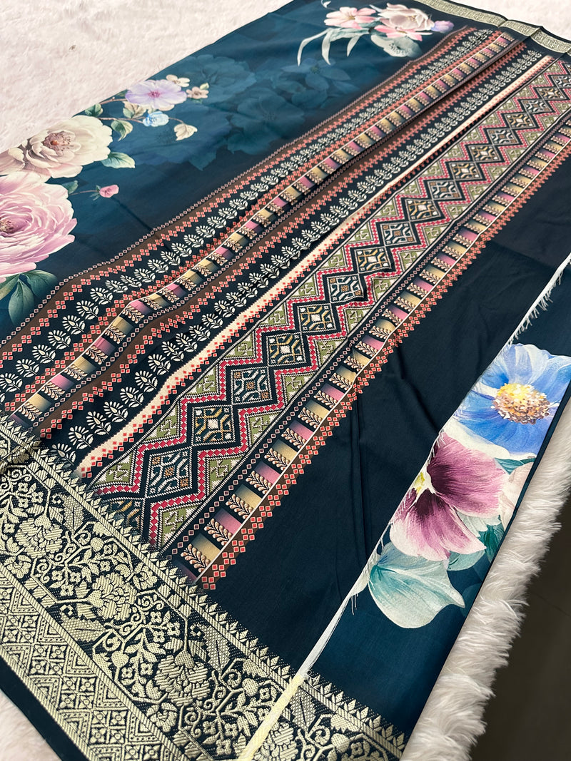 Semi Viscose Digital Prints -JU6