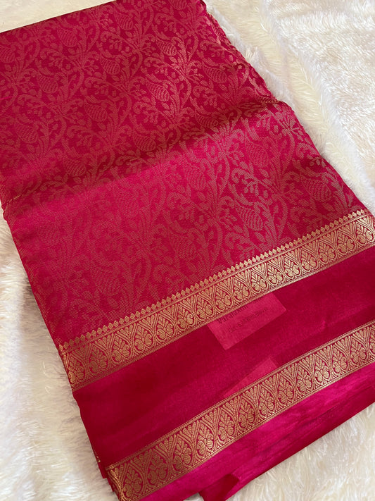 Brocade chiffon