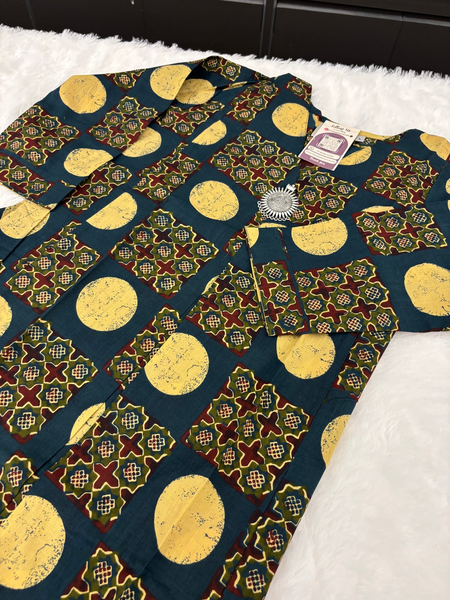 SUPER HIT KURTI PRINTS WITH PENDENT