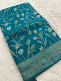 Tulips Linen Premium Saree-M13