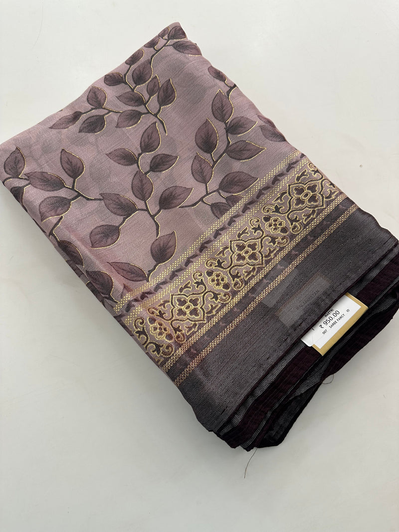Brosso Fancy Leaf Printed-J18