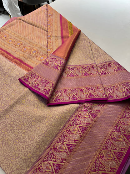 Designer Kanchi silk saree