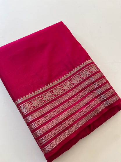 Semi Mysore silk premium