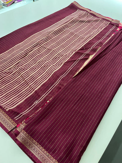 Tussar Zari Lines