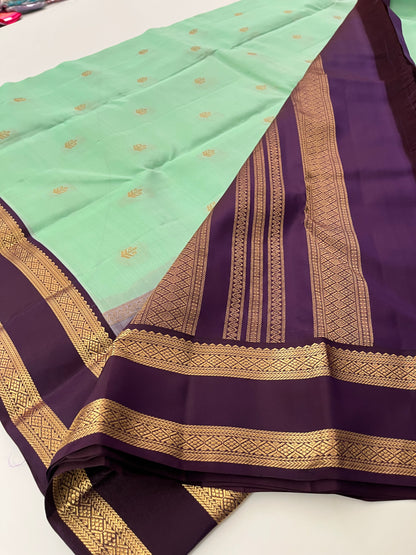 Pure Kanchipuram silk saree with silk mark certified