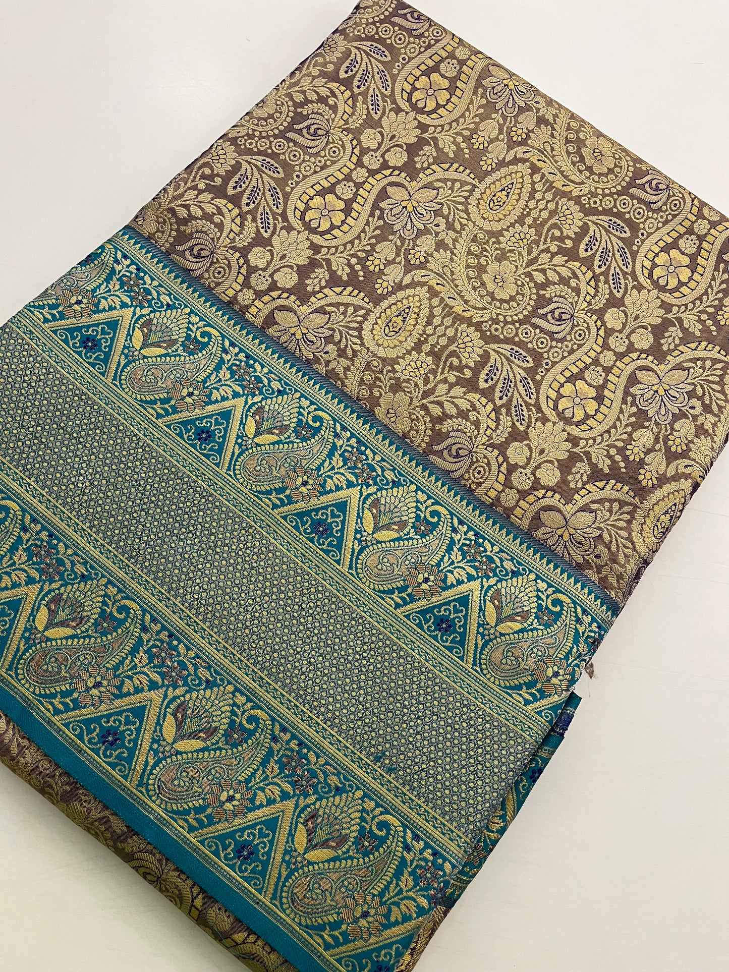 Designer Kanchi silk saree