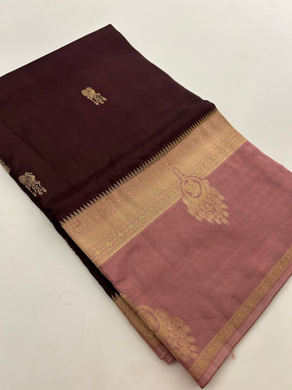 Banarasi Viscose Fancy Saree-J10