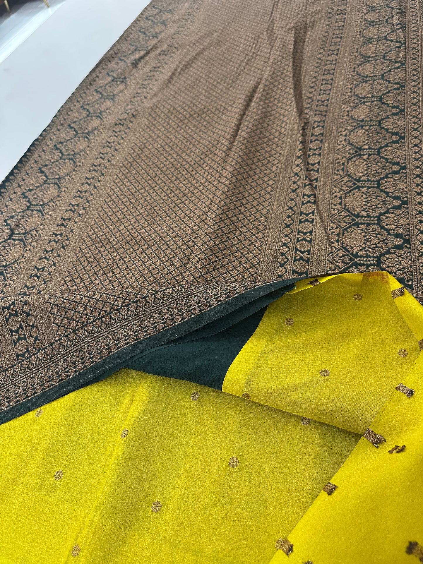 Kalamkari Tussar Printed-M26