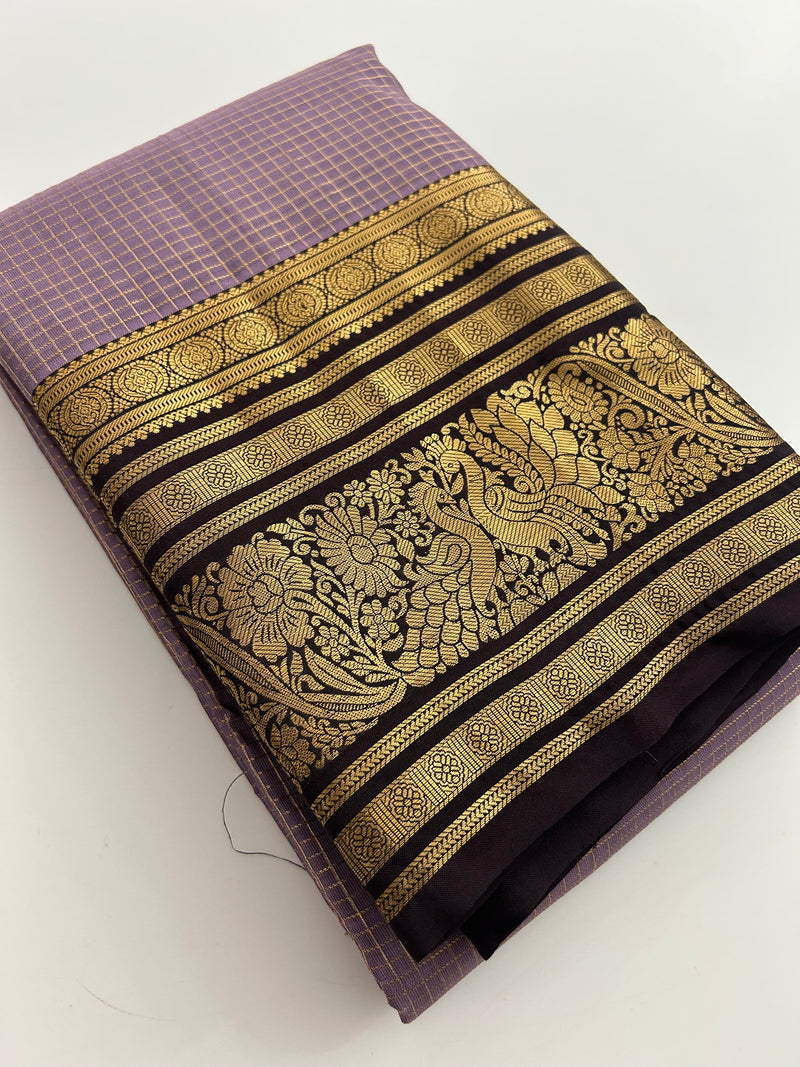 Kanchi PureMix Silk Sarees in Beautiful Color Combinations🌹
-AU1