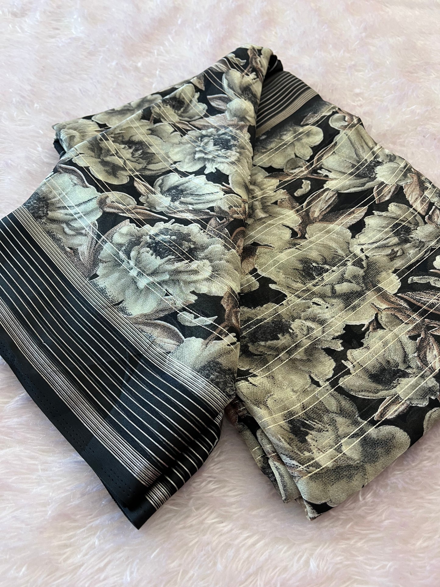 Printed chiffon