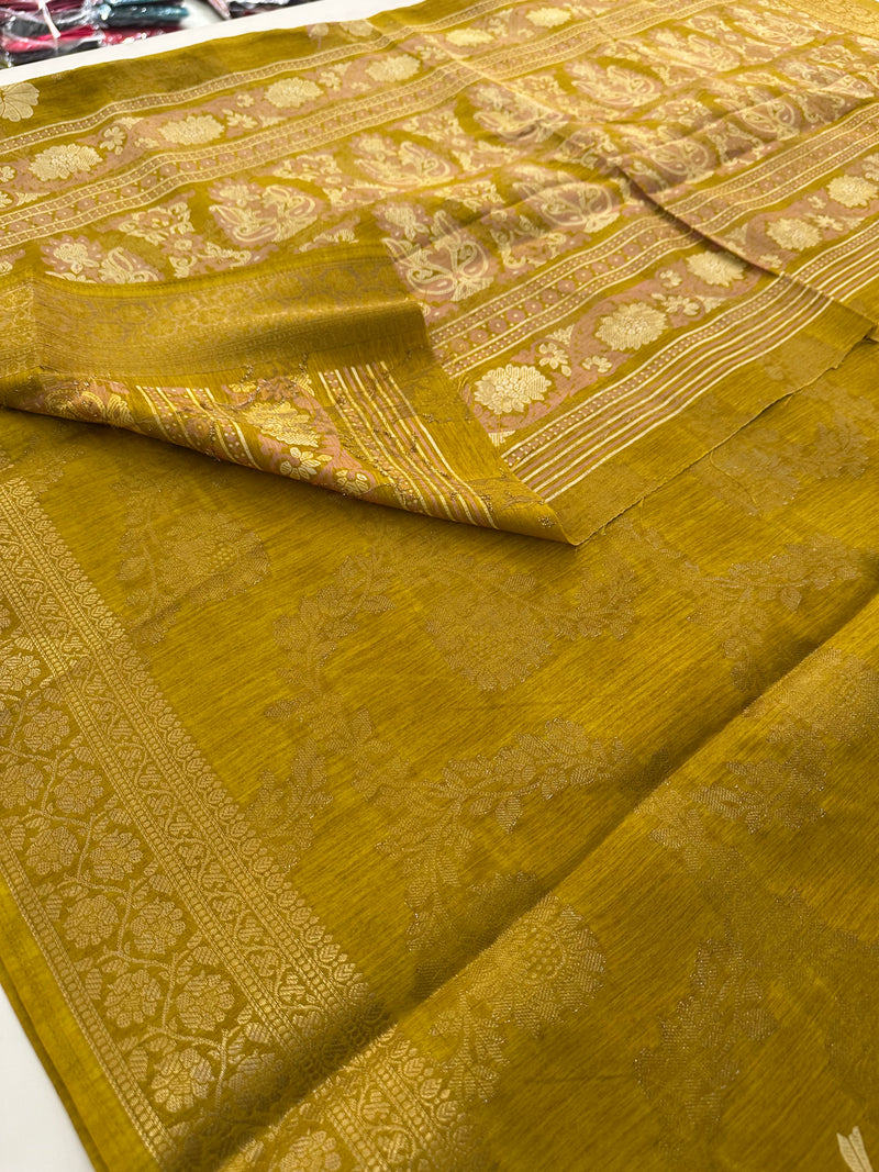 Tussar Fancy New Prints-J18