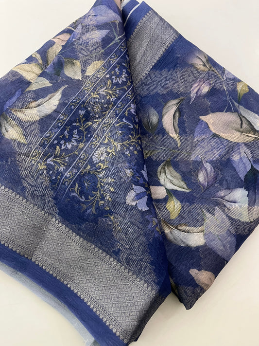 Ju8 Foil Chiffon