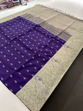 New Semi Soft silk Sarees From Kanchi in beatiful Borders -JU20