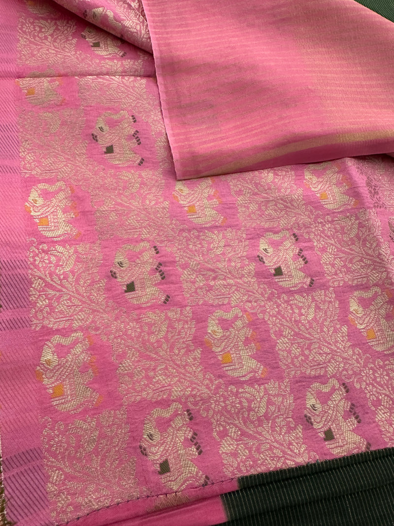 Banarasi Viscose Fancy Saree-JU10