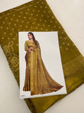 Crape Chiffon Fancy Saree-J1
