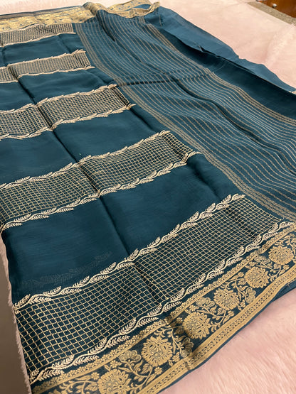 Designer Chinnon Fancy saree