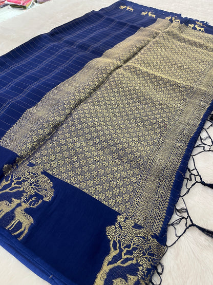 Banarsi Crape Silk-M9