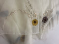 Organza Appliqué Work saree -M27