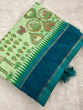 Pichwai Silk Printed-JU3